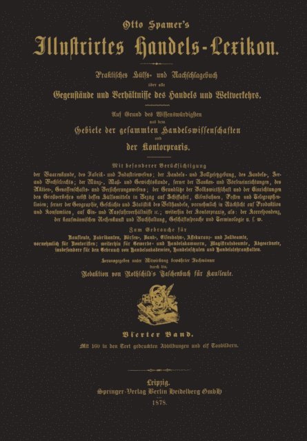 Otto Spamer's - Illustrirtes Handels-Lexikon, E-bok