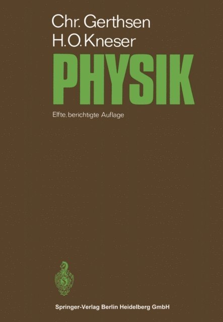 Hans Dieter Dahmen, Siegmund Brandt - Physik, E-bok