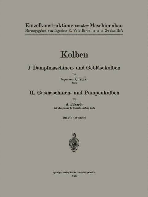 A. Eckardt, Carl Volk - Kolben, E-bok
