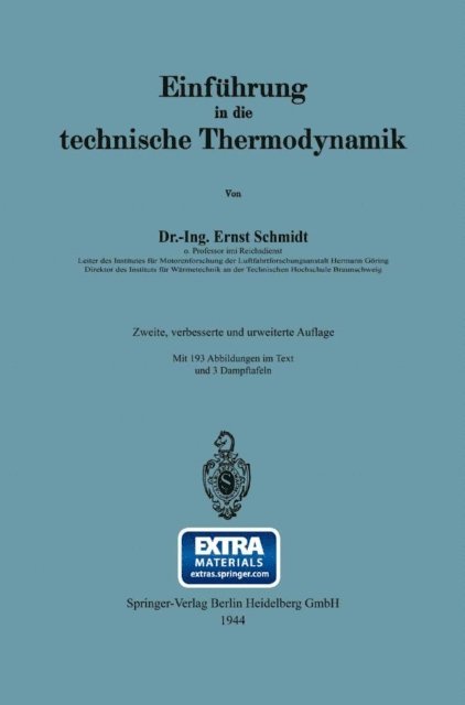 Ernst Schmidt - Einführung in die technische Thermodynamik, E-bok