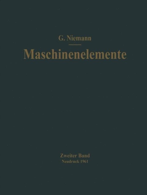 Hans Winter, Gustav Niemann - Getriebe, E-bok