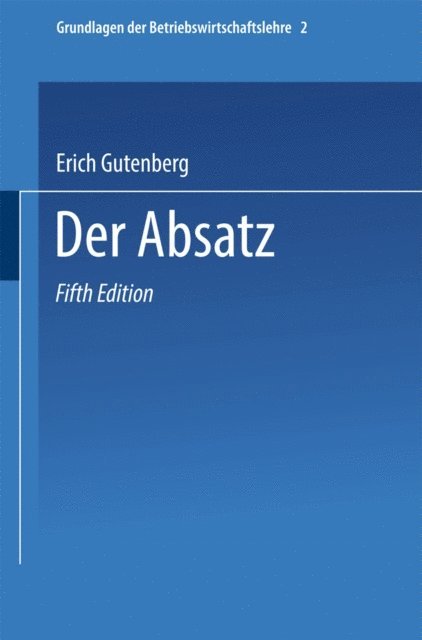 Der Absatz