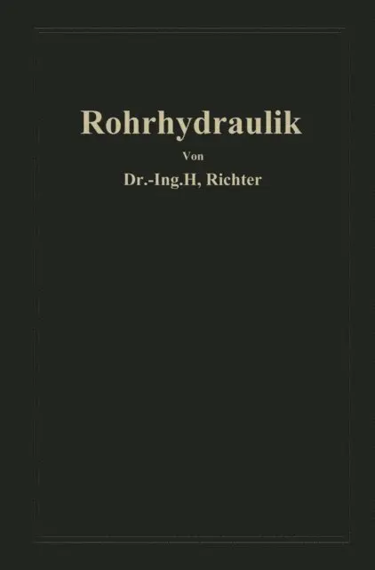 Hugo Richter - Rohrhydraulik, E-bok. Tillgänglighet: Lägg i varukorg