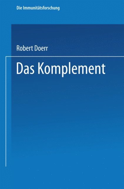 Robert Doerr - Das Komplement, E-bok