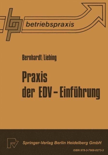P. A. Liebing, Roger Bernard - Praxis der EDV — Einführung, E-bok