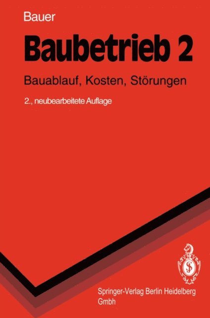 Hermann Bauer - Baubetrieb 2, E-bok