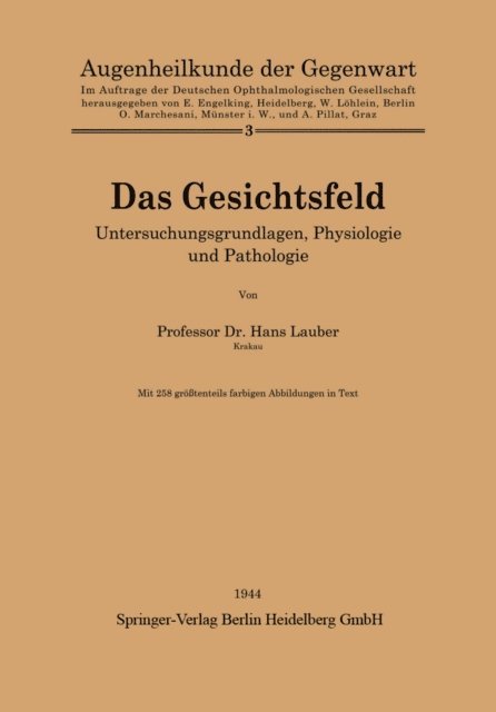 Hans L. LAUBER - Das Gesichtsfeld, E-bok