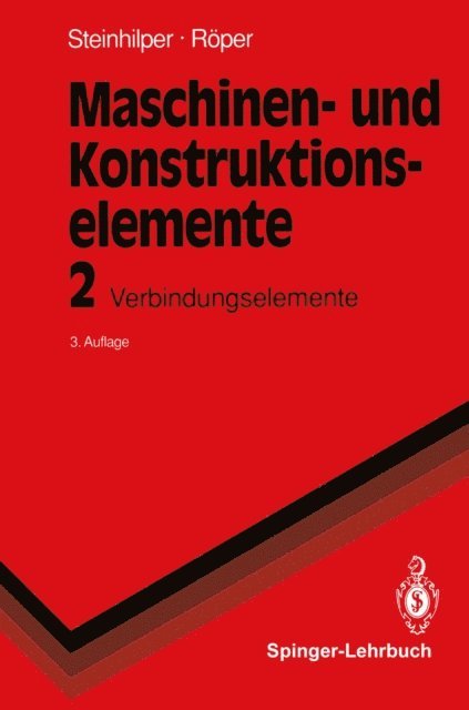 Rudolf Roper, Waldemar Steinhilper - Maschinen- und Konstruktionselemente 2, E-bok