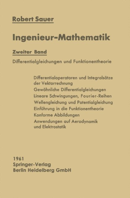 Robert Sauer - Ingenieur-Mathematik, E-bok