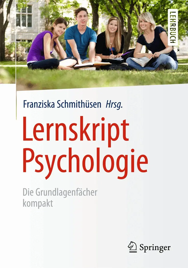 Franziska Schmithüsen, Franziska Schmithüsen - Lernskript Psychologie, Häftad. Tillgänglighet: Lägg i varukorg