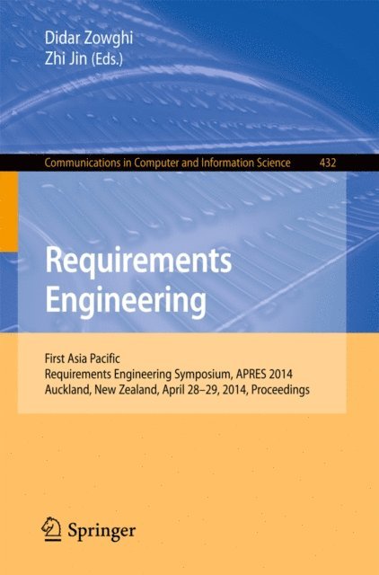 Zhi Jin, Didar Zowghi - Requirements Engineering, E-bok