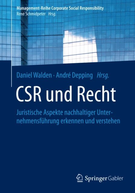 Andre Depping, Daniel Walden - CSR und Recht, E-bok