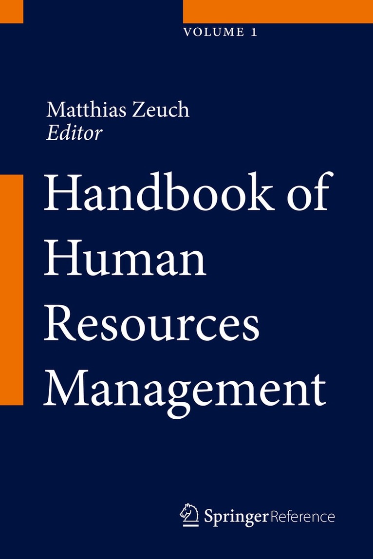 Matthias Zeuch - Handbook of Human Resources Management, Övrigt