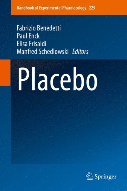 Manfred Schedlowski, Elisa Frisaldi, Paul Enck, Fabrizio Benedetti - Placebo, E-bok