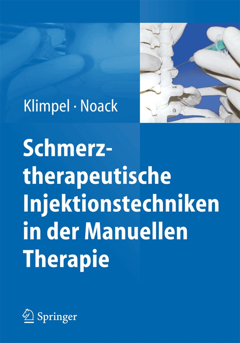 Lothar Klimpel, Dietmar Walter Noack - Schmerztherapeutische Injektionstechniken in der Manuellen Therapie, Häftad