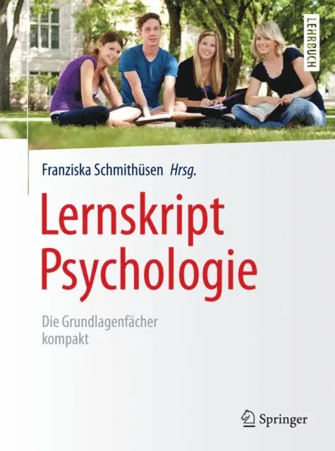 Franziska Schmithusen - Lernskript Psychologie, E-bok. Tillgänglighet: Lägg i varukorg