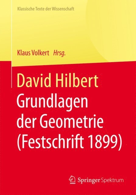 Klaus Volkert - David Hilbert, E-bok