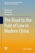 Road to the Rule of Law in Modern China