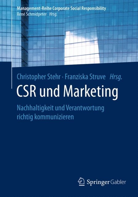 Franziska Struve, Christopher Stehr - CSR und Marketing, E-bok
