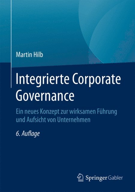Martin Hilb - Integrierte Corporate Governance, E-bok