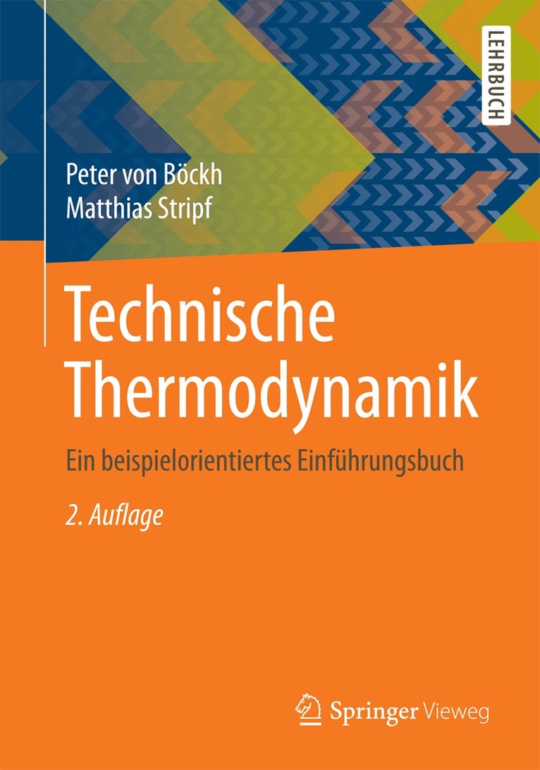 Peter von Böckh, Matthias Stripf - Technische Thermodynamik, Häftad