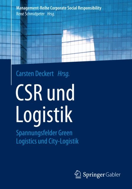 Carsten Deckert - CSR und Logistik, E-bok