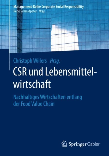 Christoph Willers - CSR und Lebensmittelwirtschaft, E-bok