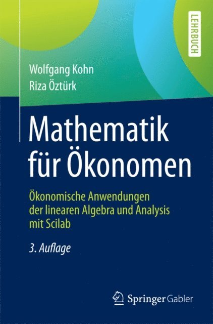 Riza Ozturk, Wolfgang Kohn - Mathematik für Ökonomen, E-bok