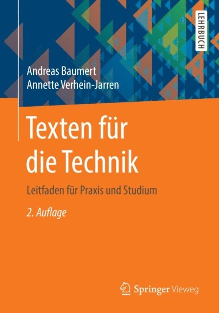 Annette Verhein-Jarren, Andreas Baumert - Texten für die Technik, E-bok