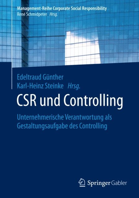 Karl-Heinz Steinke, Edeltraud Gunther - CSR und Controlling, E-bok