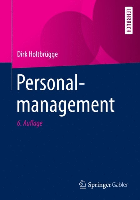 Dirk Holtbrugge - Personalmanagement, E-bok