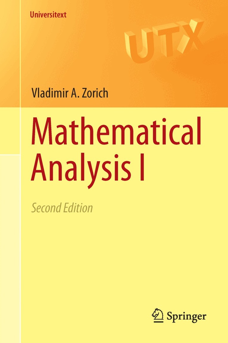 V. A. Zorich - Mathematical Analysis I, Inbunden