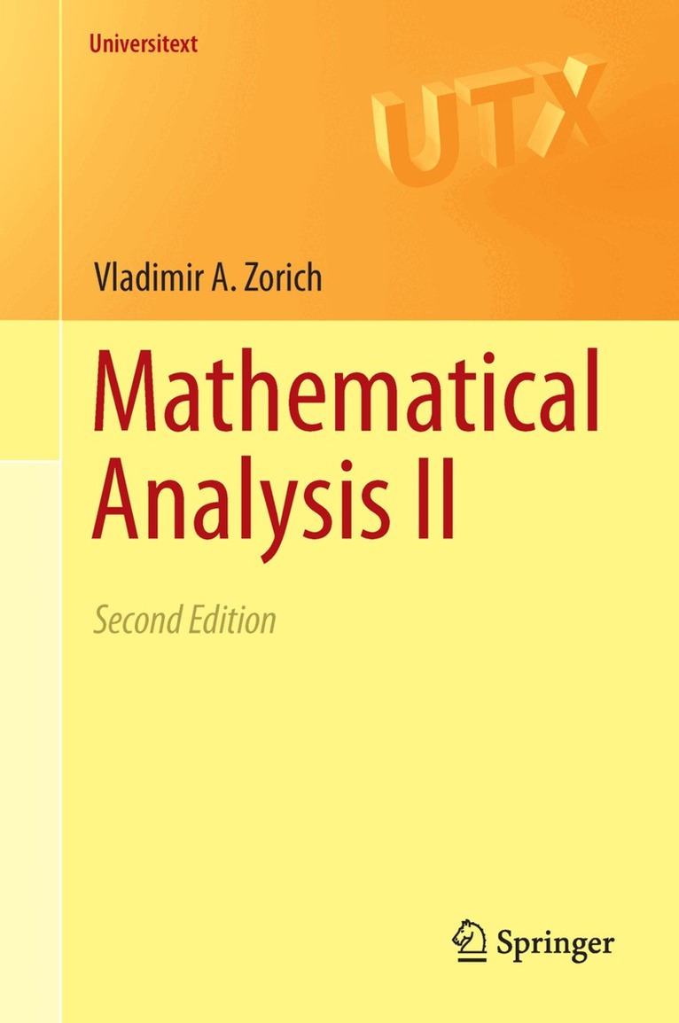 V. A. Zorich - Mathematical Analysis II, Inbunden