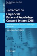 Transactions on Large-Scale Data- and Knowledge-Centered Systems XXIII