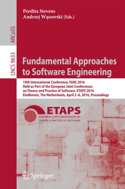 Andrzej Wasowski, Perdita Stevens - Fundamental Approaches to Software Engineering, E-bok