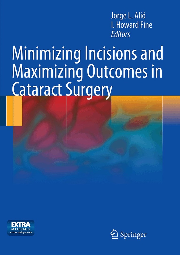 Jorge L. Alió y Sanz, Howard Fine I - Minimizing Incisions and Maximizing Outcomes in Cataract Surgery, Häftad