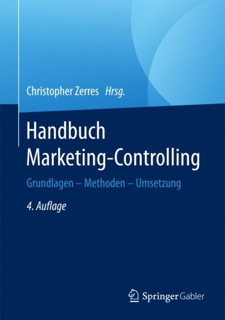 Christopher Zerres - Handbuch Marketing-Controlling, E-bok