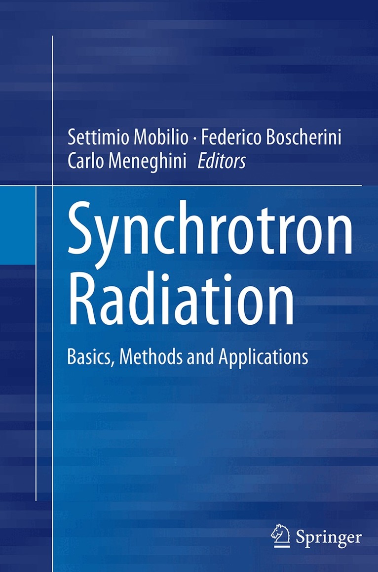 Settimio Mobilio, Federico Boscherini, Carlo Meneghini - Synchrotron Radiation, Häftad. Tillgänglighet: Lägg i varukorg