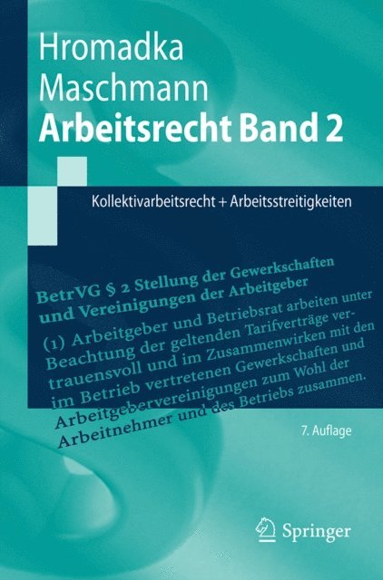 Frank Maschmann, Wolfgang Hromadka - Arbeitsrecht Band 2, E-bok