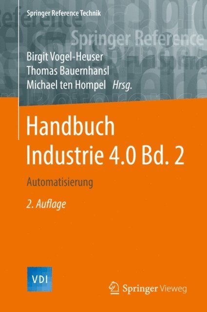 Michael ten Hompel, Thomas Bauernhansl, Birgit Vogel-Heuser - Handbuch Industrie 4.0  Bd.2, E-bok