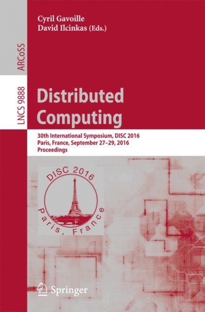 David Ilcinkas, Cyril Gavoille - Distributed Computing, E-bok