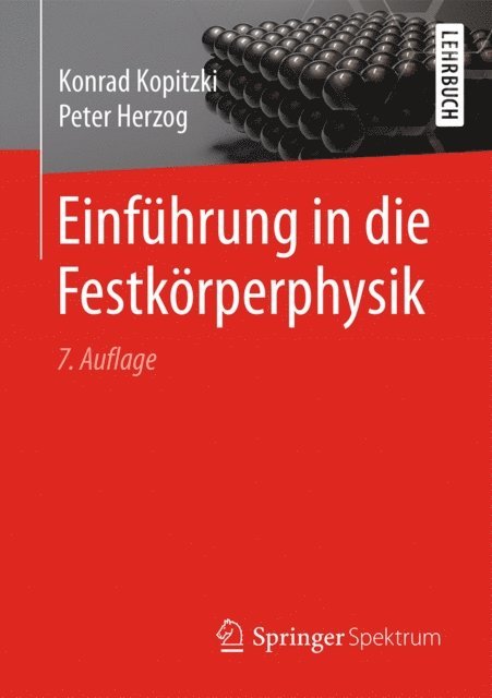 Peter Herzog, Konrad Kopitzki - Einführung in die Festkörperphysik, E-bok