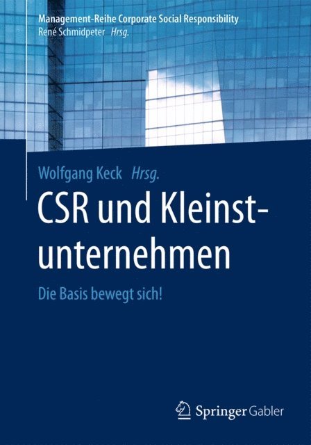 Wolfgang Keck - CSR und Kleinstunternehmen, E-bok