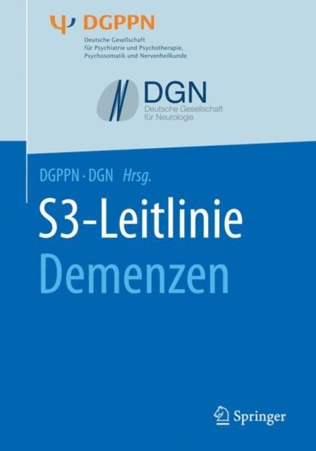 DGN - S3-Leitlinie Demenzen, E-bok