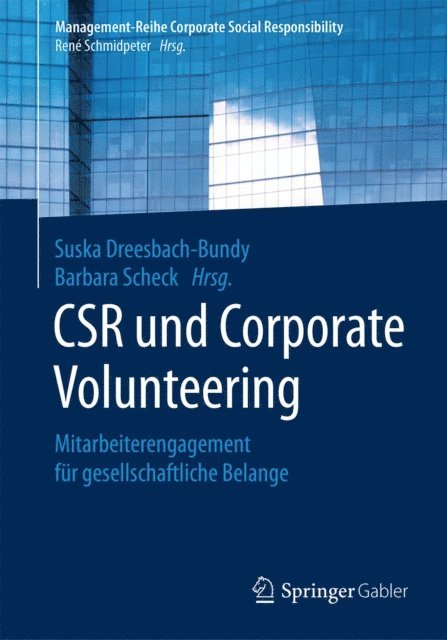 Barbara Scheck, Suska Dreesbach-Bundy - CSR und Corporate Volunteering, E-bok