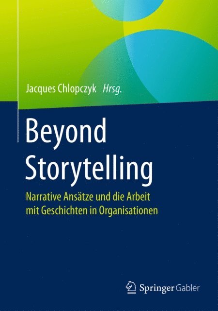 Jacques Chlopczyk - Beyond Storytelling, E-bok