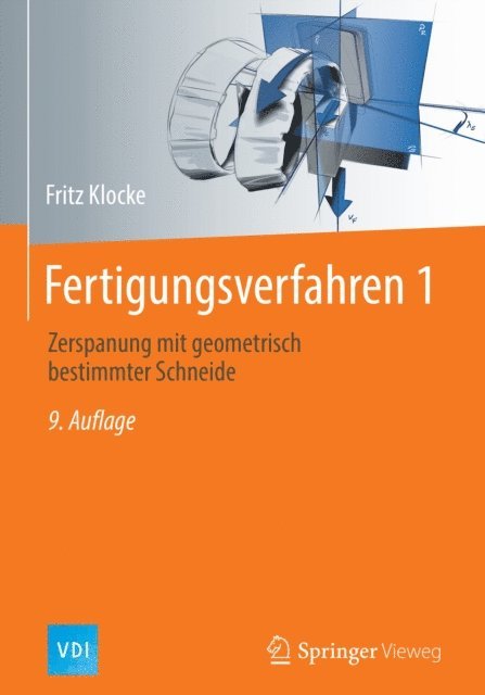 Fritz Klocke - Fertigungsverfahren 1, E-bok