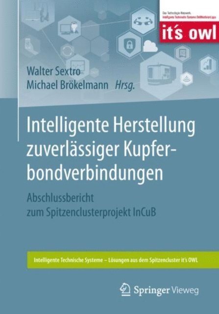 Michael Brokelmann, Walter Sextro - Intelligente Herstellung zuverlässiger Kupferbondverbindungen, E-bok