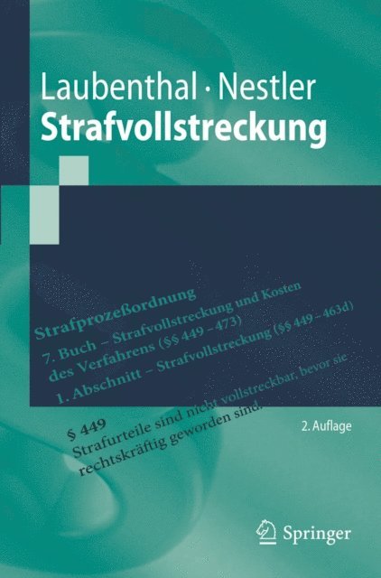 Nina Nestler, Klaus Laubenthal - Strafvollstreckung, E-bok