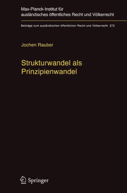 Jochen Rauber - Strukturwandel als Prinzipienwandel, E-bok